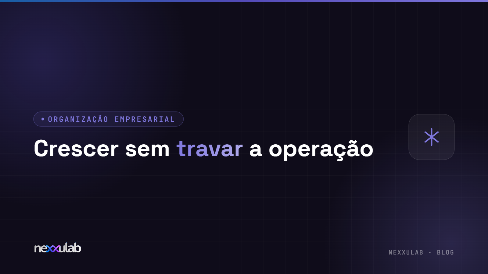 Quando crescer estressa: por que a ineficiência operacional sobe junto com a receita